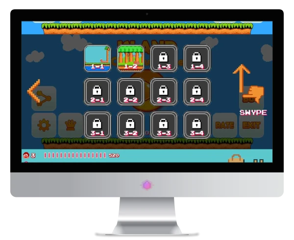 安卓童年闯关类游戏 冒险岛